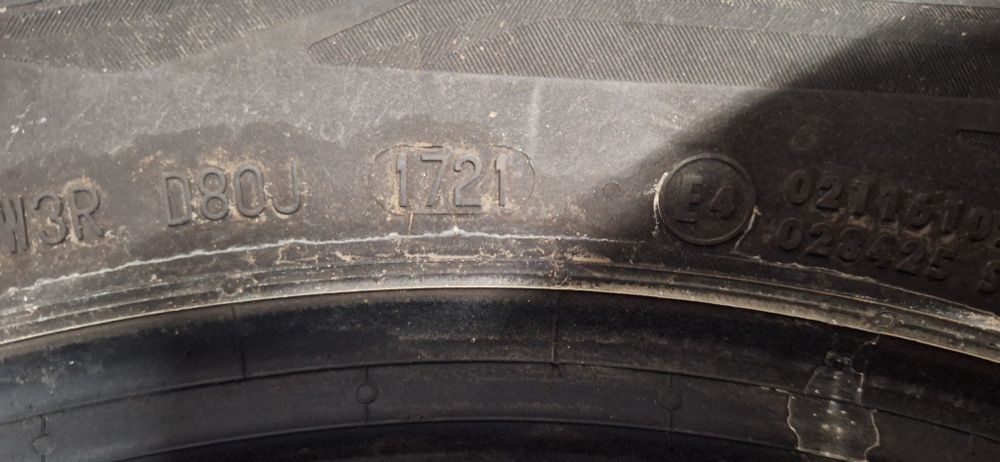 4 бр 215 55 17 Continental ecocontact 6