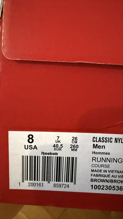 Reebok мъжки нови и кутия