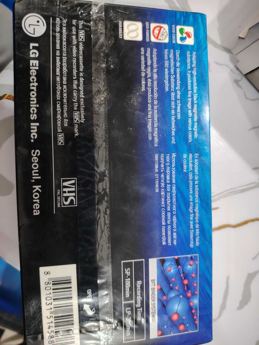 Видео кассеты новые