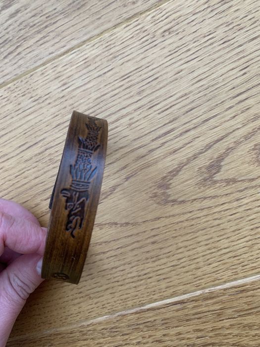 Bratara din piele lup dacic