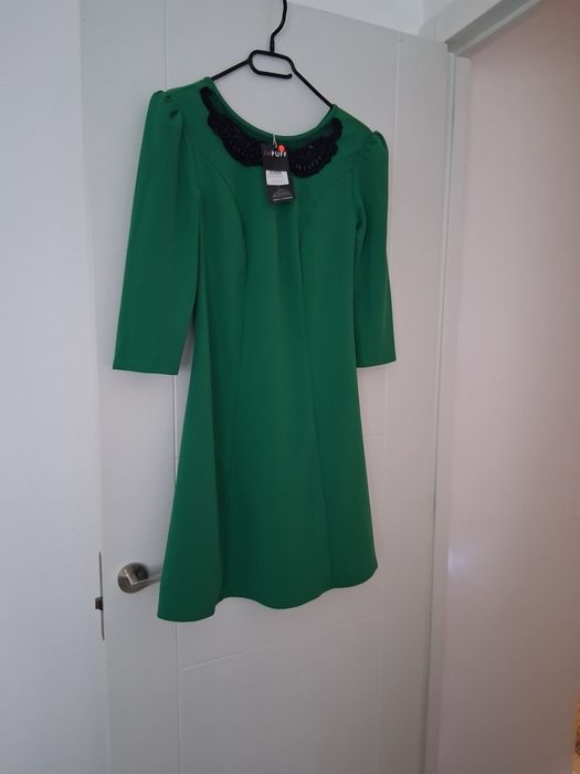 Rochiță evazata verde