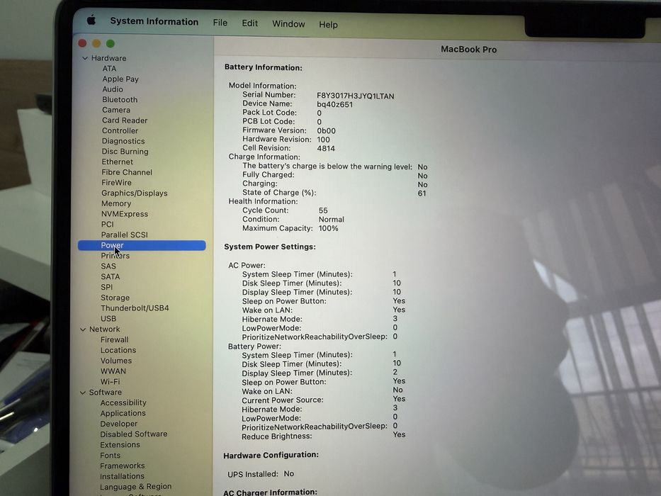 Macbook Pro 14” M2 Pro 32GB/512GB 100% Battery Space Grey