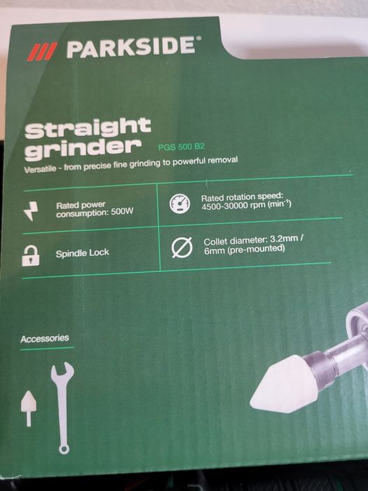 Прав шлайф Parkside PGS 500 B2