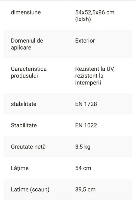 Scaune ratan/ Scaune