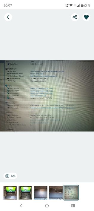 Laptop gen 8 Lenovo Ideapad V330-15ikb