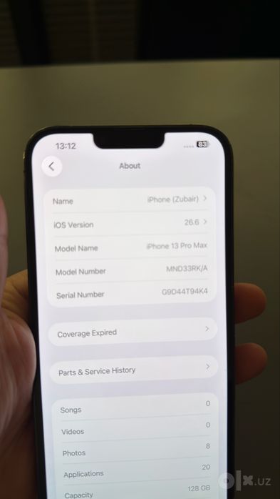 Продаю свой Iphone 13 pro max 128