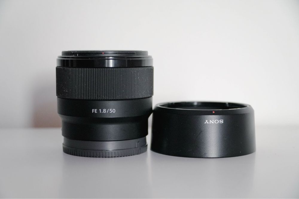 Obiectiv Sony FE 50mm f/1.8