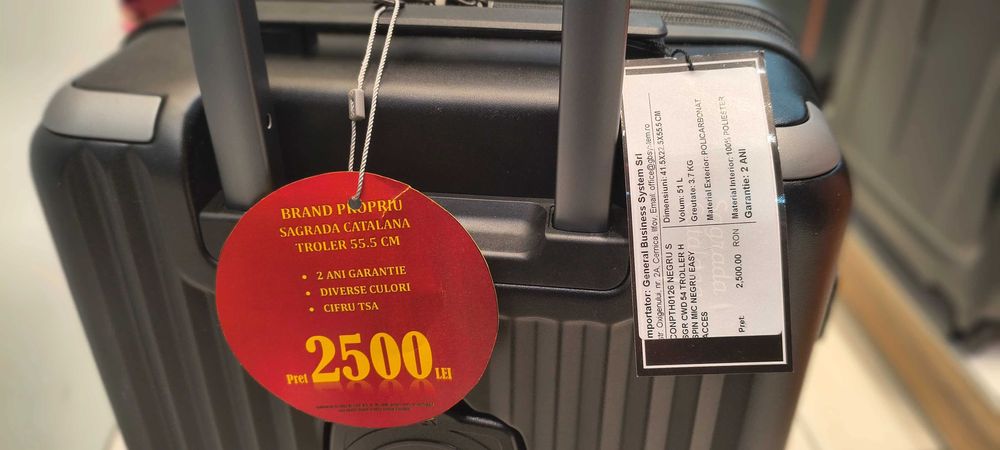 Troler sigilat Cabină Sagrada Catalana - varianta luxury