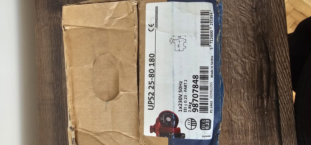 Помпа за парно Grundfos 25-80 180