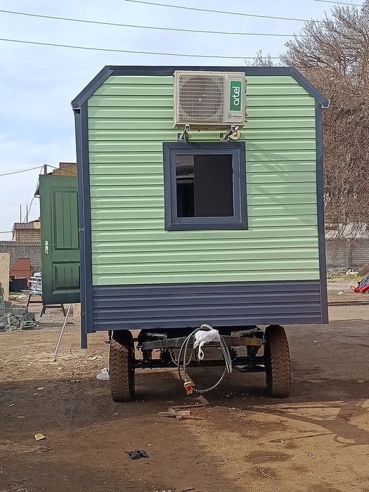 Дом на колесах,на ваш заказ жилой дом для рабочих, офис.