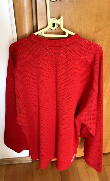 Tricou Antrenament Hochei Alpha Sportswear – Mărimea XL (Senior), Roșu