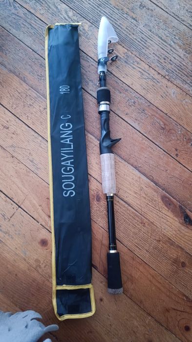 Въдица с макара 180см.