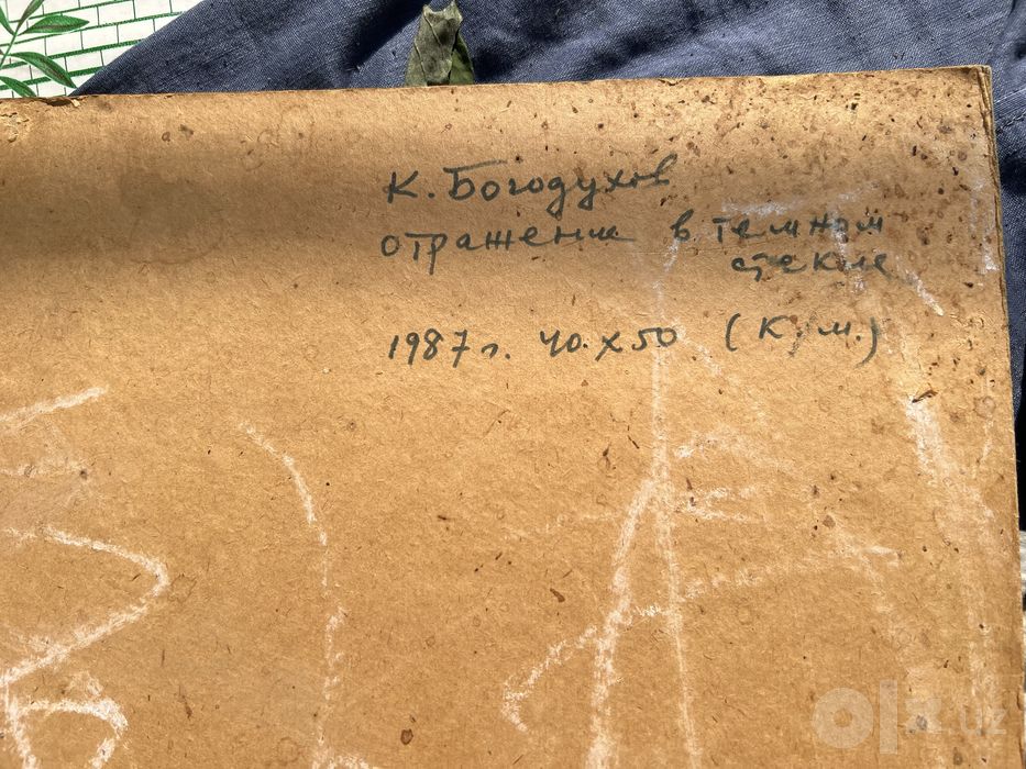 Отражение в темнос стекле . Богодухов К.