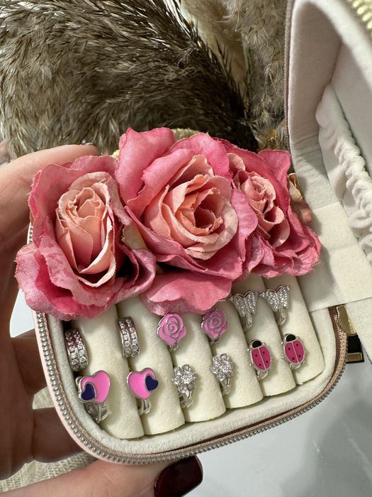 Детские сережки СЕРЕБРО 925 пробы