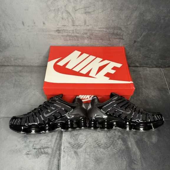 Nike Shox TL Triple Black CLASSIC 36 37 38 39 40 41 42 43 44 45 46