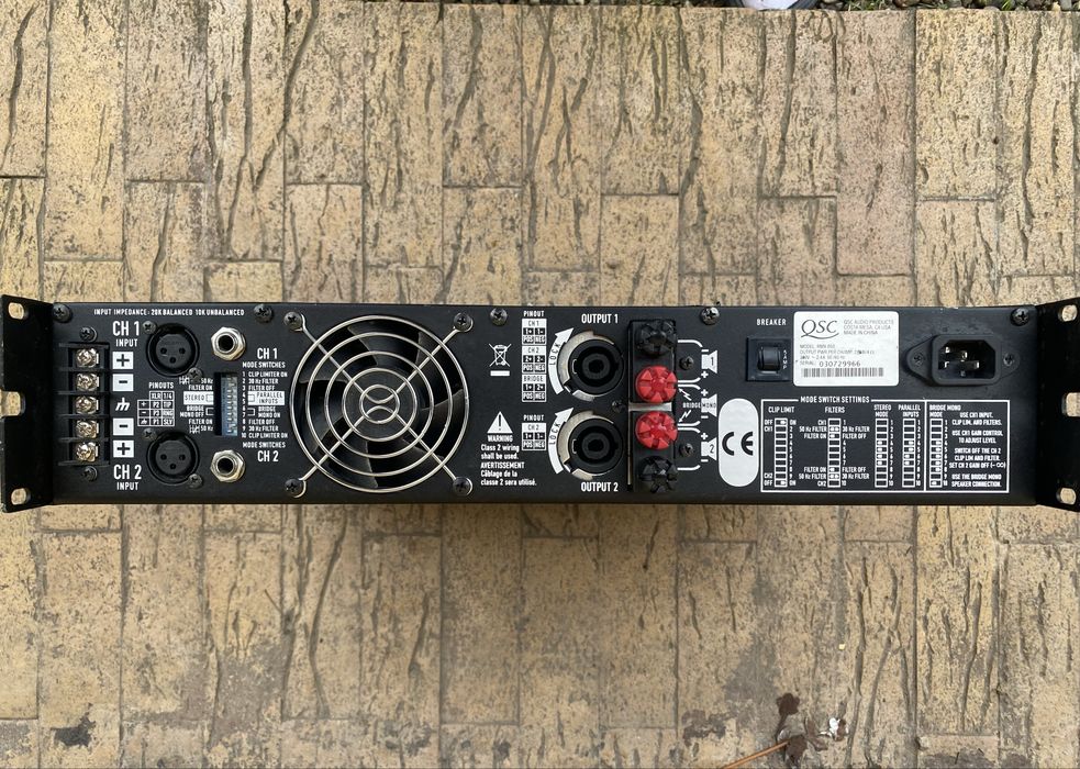 QSC  amplificator putere ( linie / instrumente )