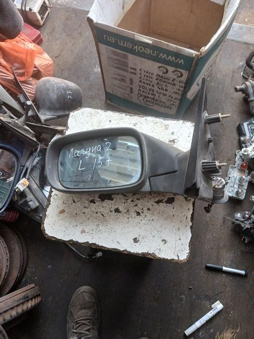 Зеркало Рено Лагуна левое электро