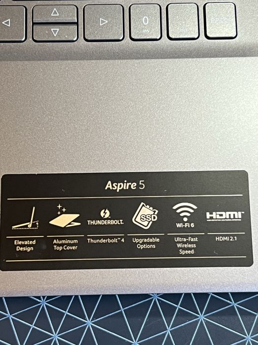 Laptop Acer Aspire 5 I7-12650H