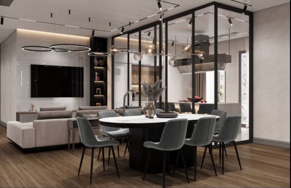 ЖК Parisien Текстильный-4х комнатная!