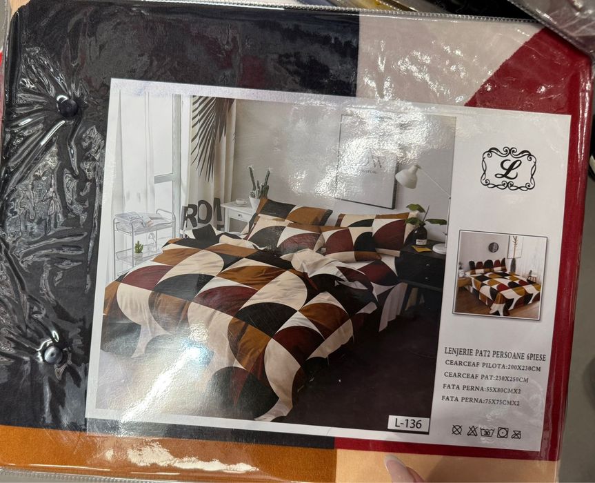 Lenjerie Casa Pucioasa Bumbac Finet