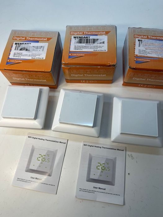 Set 3 termostate wengart WG511 wifi Premium Tuya SmartLife