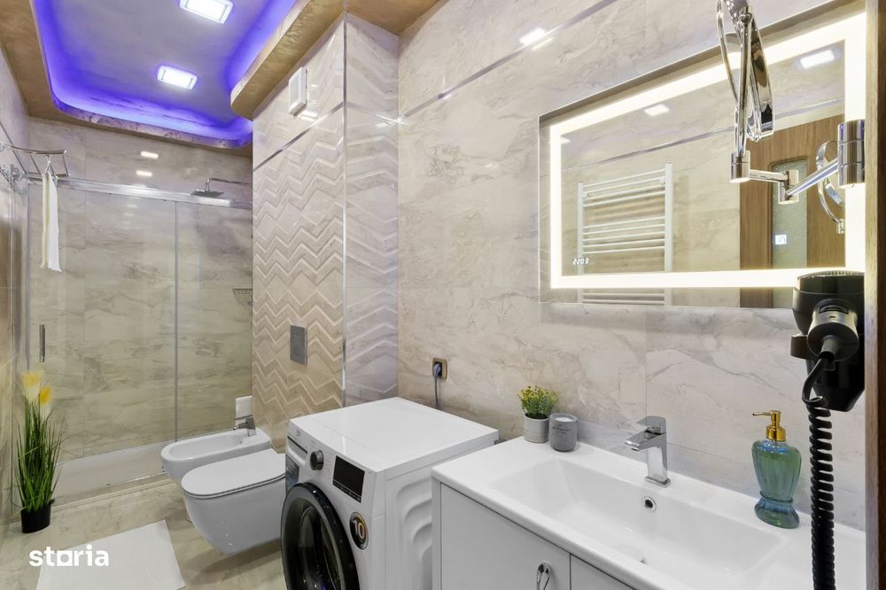 Prima mutare! 2 camere 93 mp, 2 bai, Locatie Premium langa Mall Coresi