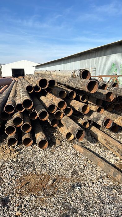 Teava metalica subtraversari protectie irigatii stalpii pontoane