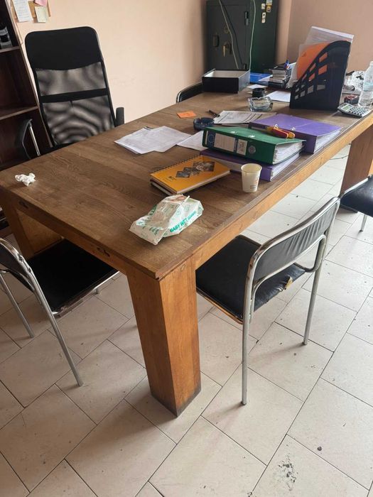 Дъбова разтегателна маса