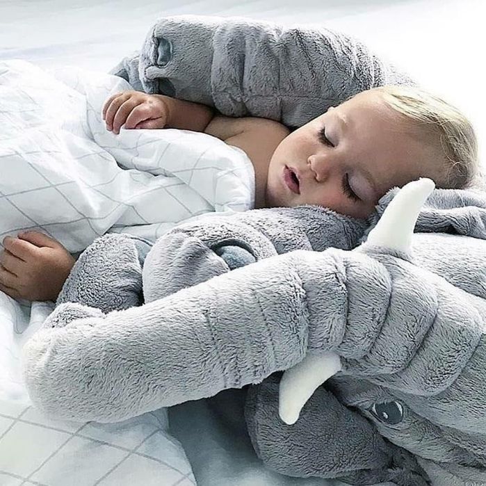 Доставка.Мягкая игрушка слон с пледом o'yinchoq fil adeyali bilan dm39