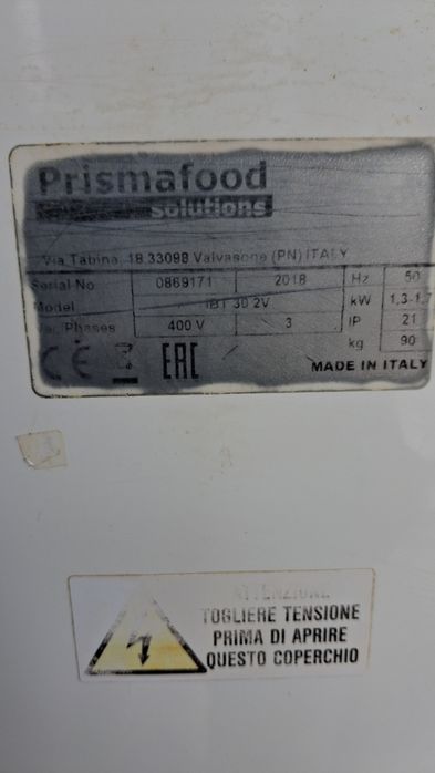 Тестомесачка призмата 380 w  2 скорости и таимер