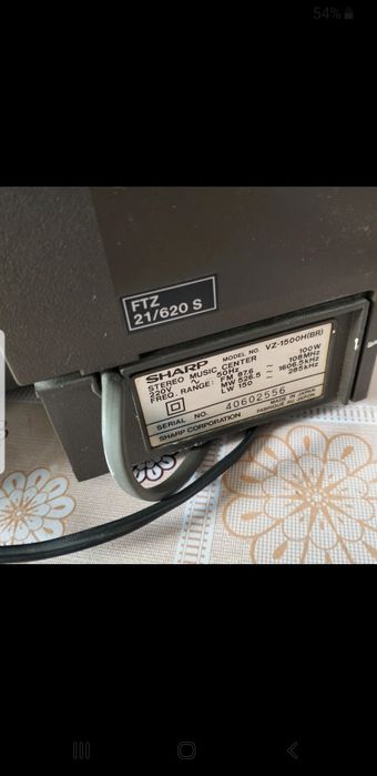 Sistem 3 în 1 Sharp VZ 1500 Pentru piese