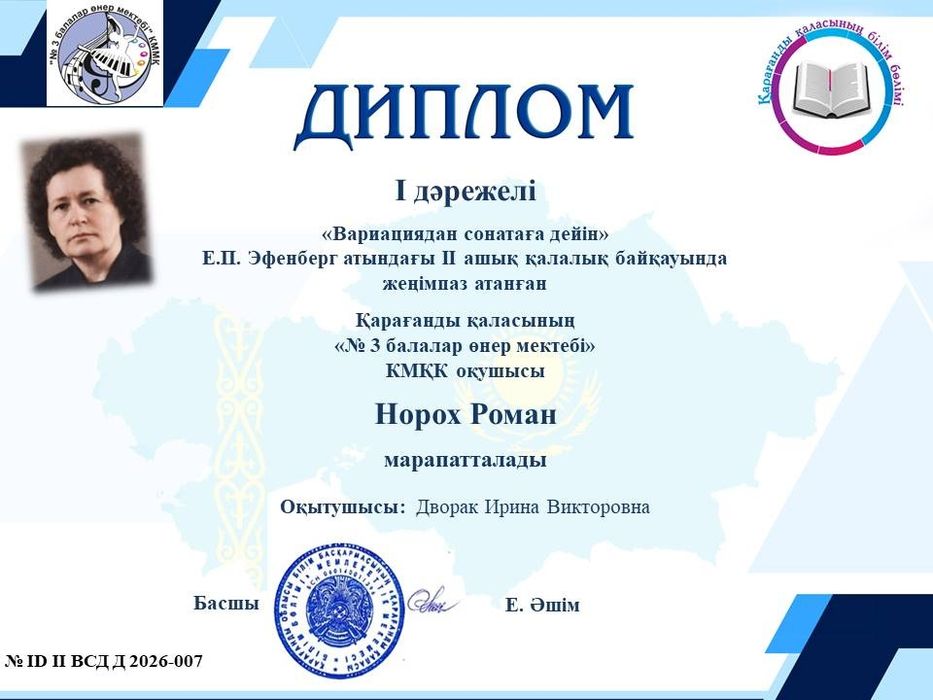 Преподаватель Фортепиано