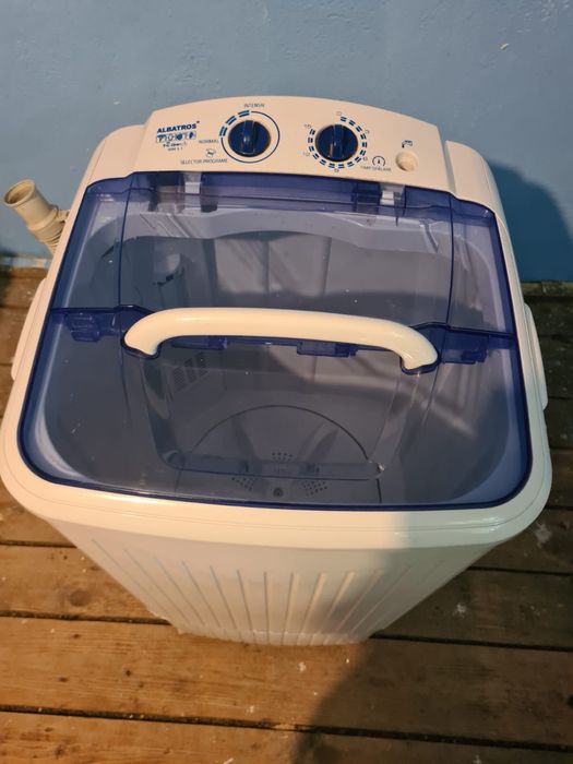 Masina de spalat semi automata,culoare alba incarcare verticala!