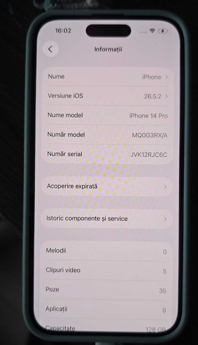Iphone 14 pro deep purple 128 GB