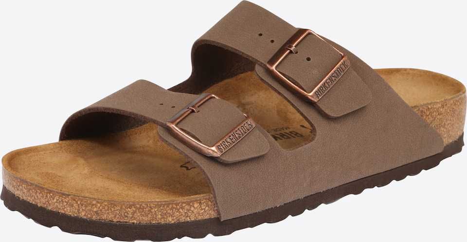 Дамски  нови чехли BIRKENSTOCK   Чехли 'Arizona' в цвят Мока.Номер 40