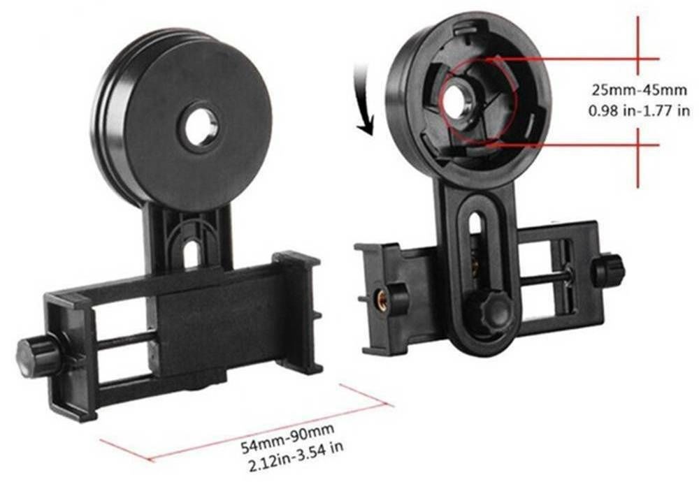 Sistem de fixare telefon la binoclu, telescop, microscop etc Nou!