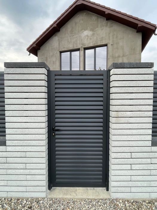 Porti garduri balustrade din aluminiu