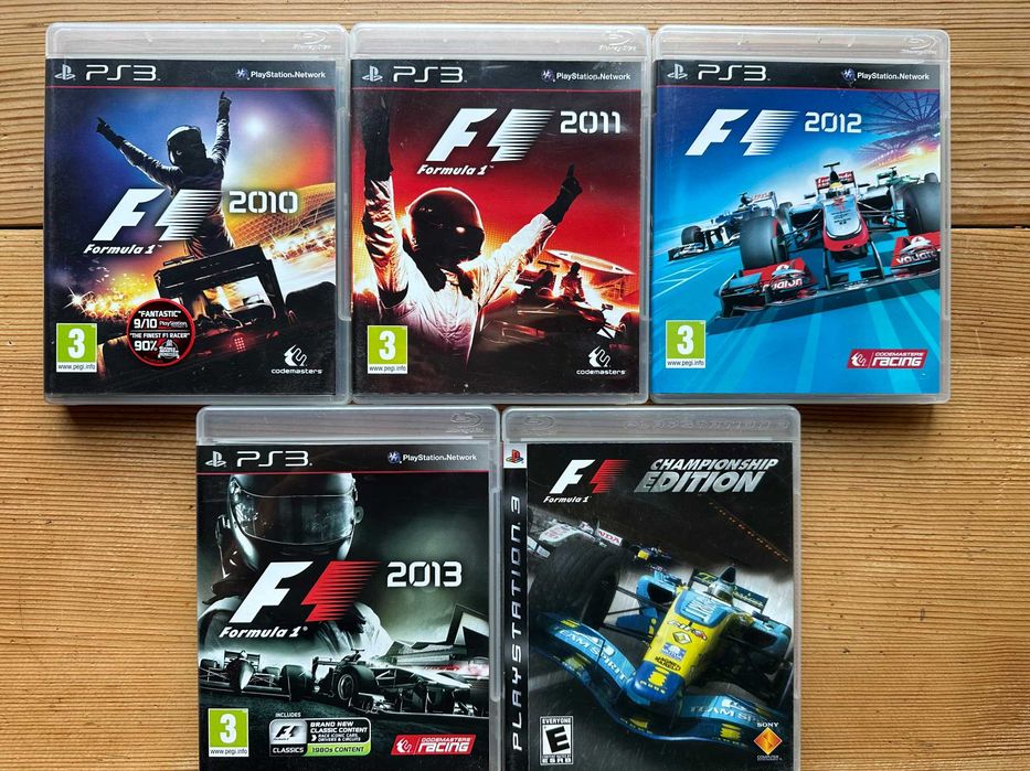 F1: Formula One Колекция за PlayStation 3 PS3 ПС3 Плейстейшън
