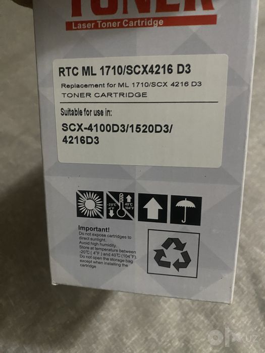 Картридж Тонер Новый Samsung SCX-4100D3/1520D3/ 4216D3