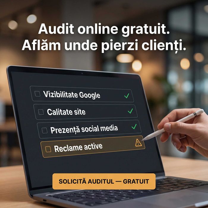 Programare website-uri. SEO, Google Ads și Social Media Ads & Manager