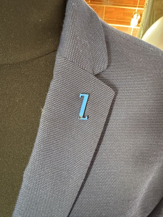 Costum Zara Albastru marimea 50 , purtat de 4 ori