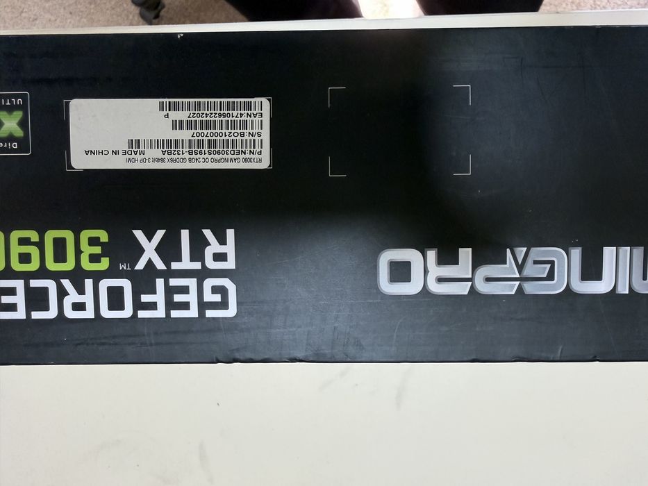 Видеокарта 3090 24 Гб