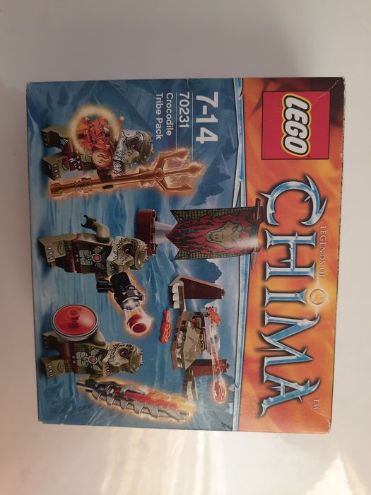 LEGO Nou 7-14 ani- Tribul Crocodililor, Legend of Chima 70231