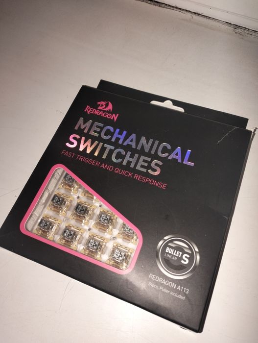 Свитчи RedDragon  Bullet S, 24 штуки