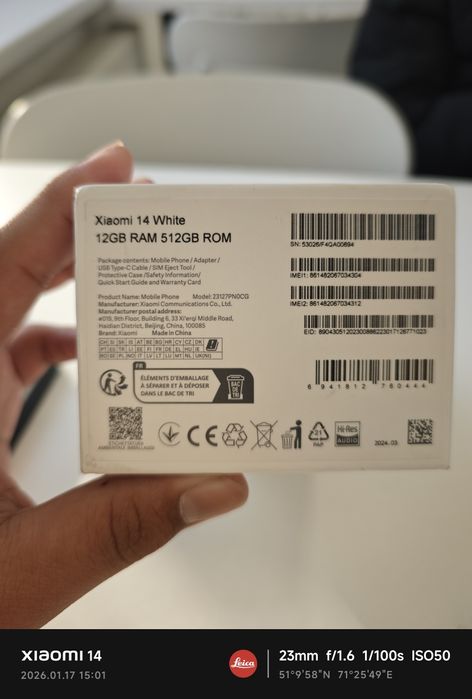 Xiaomi 14 12/512 Global