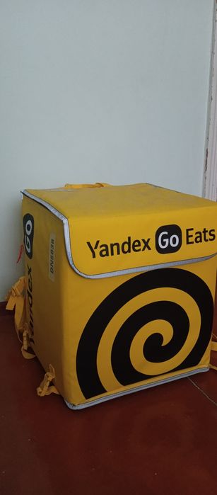 термо сумка Яндекса для доставки еды
