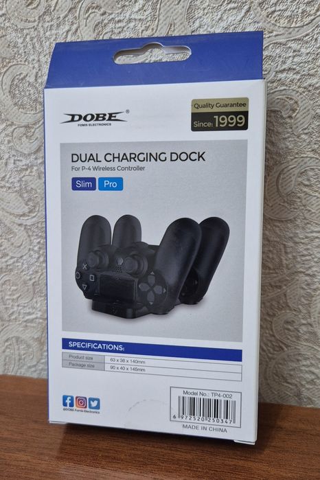 Зарядная станция DOBE Dual Charging Dock