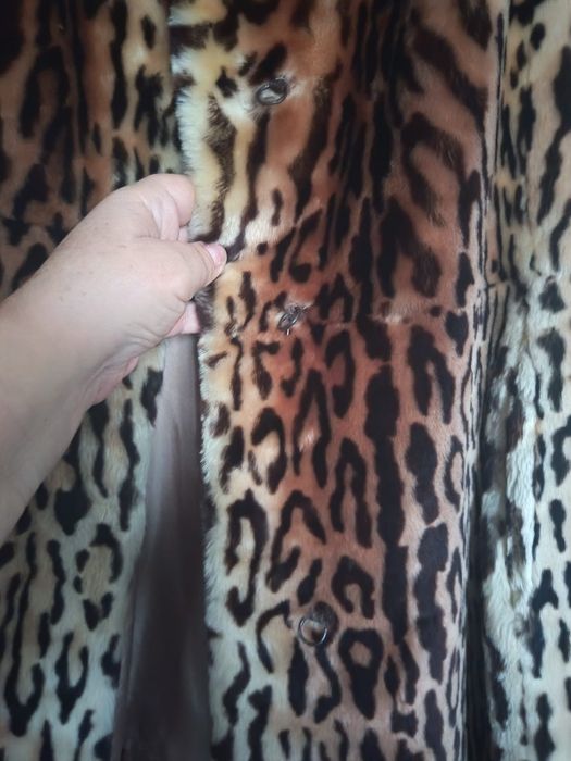 Haina de blana animal print