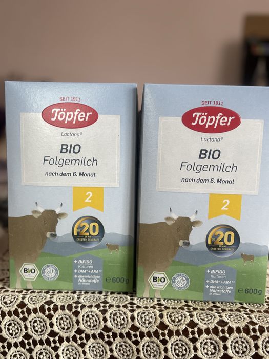 Vând lapte praf Topfer 2 – 600g – sigilat