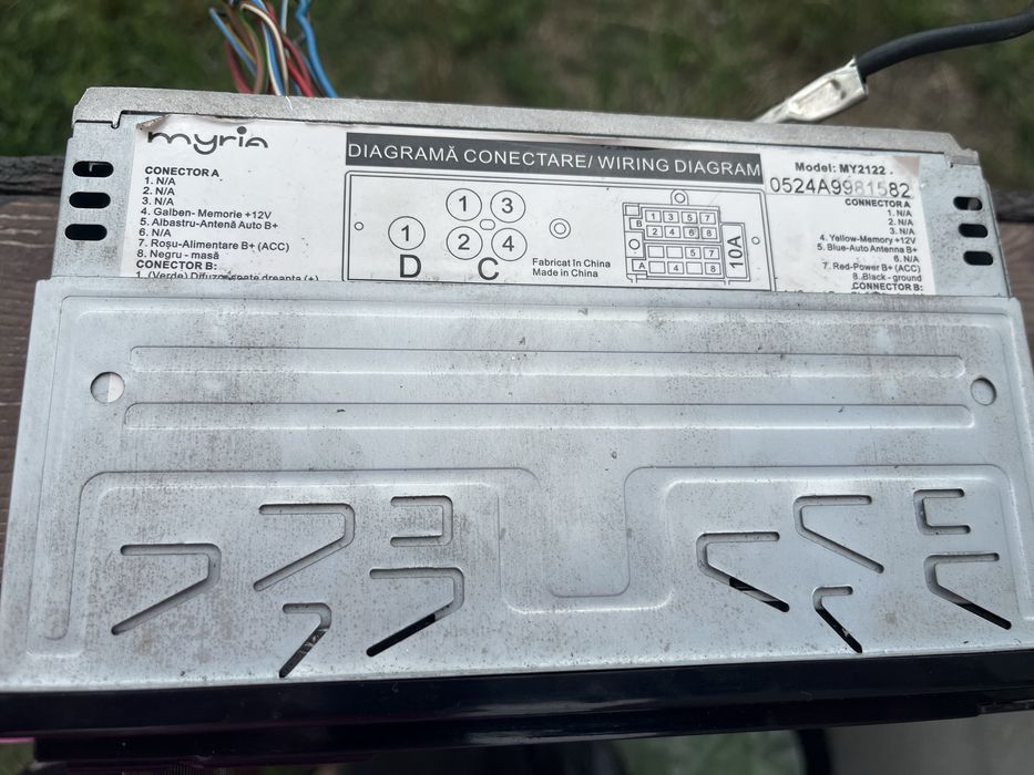 Radiocasetofon auto